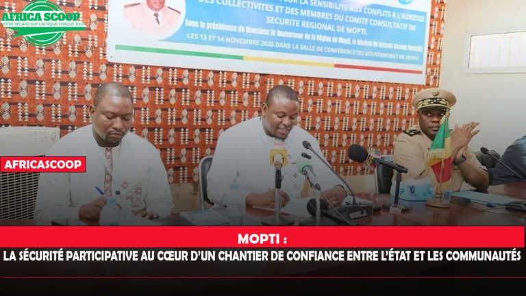 la sécurité participative au cœur d’un chantier de confiance entre l’État et les communautés