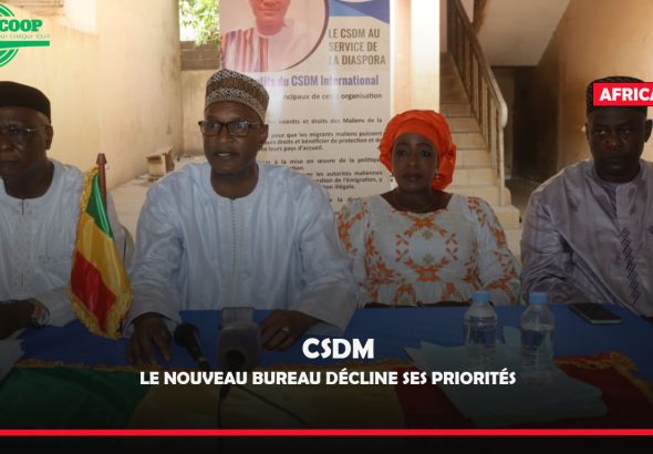 LE NOUVEAU BUREAU DÉCLINE SES PRIORITÉS